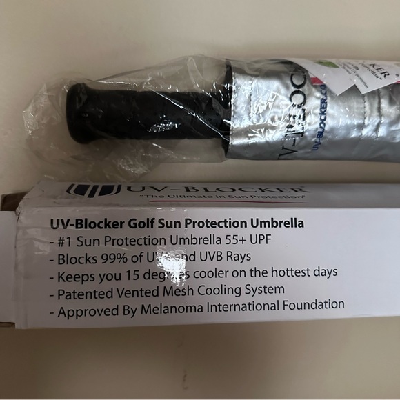 UV-BLOCKER UV Protection Golf Umbrella - Picture 5 of 6